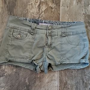 Green shorts size 11